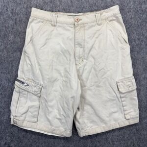 Vintage Y2K Bullhead Shorts Men's 30 x 10 Baggy Surf Skate 90s USA Cargo Pockets